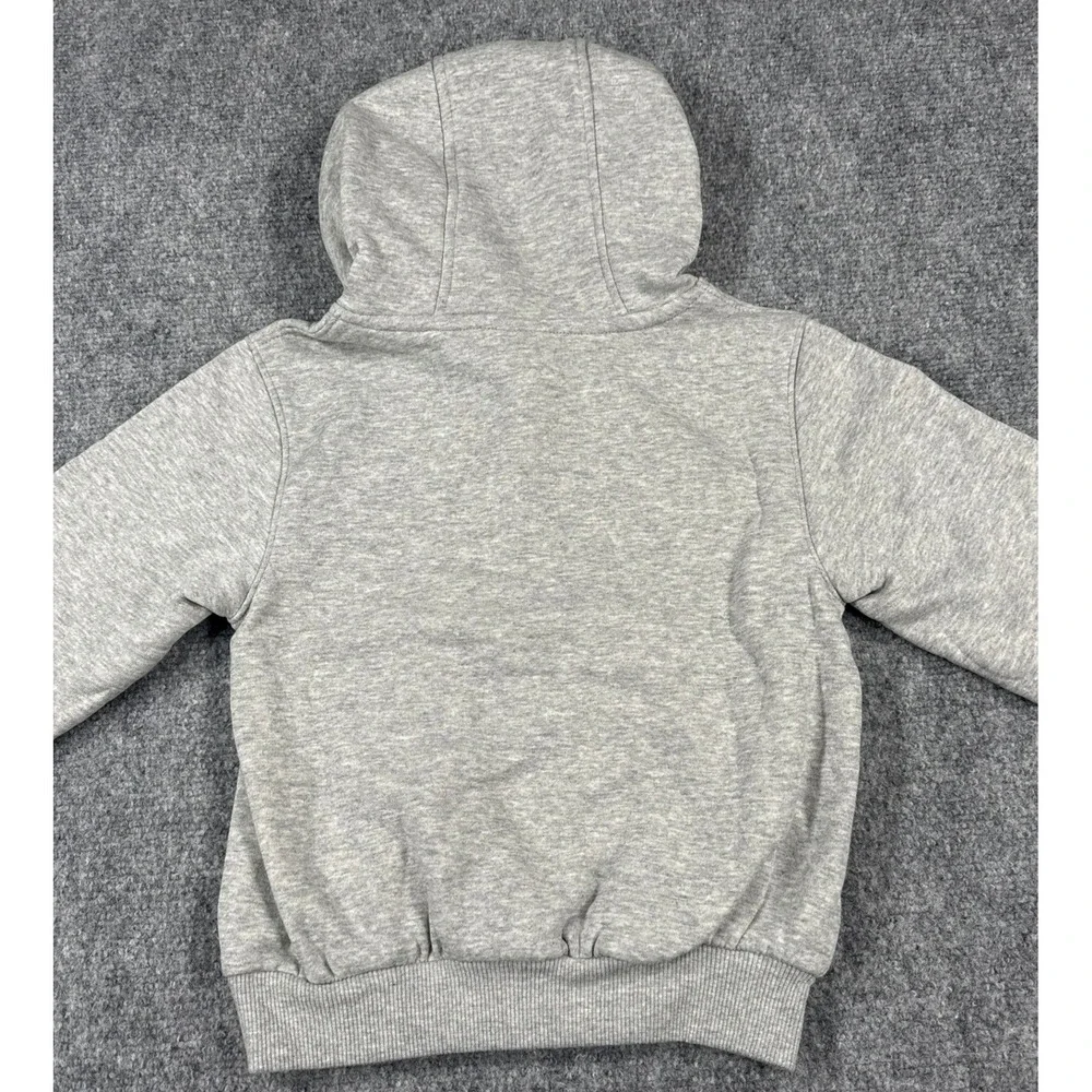 Nike Boy's Size 4 XS Heather Gray Fleece Hoodie NWT